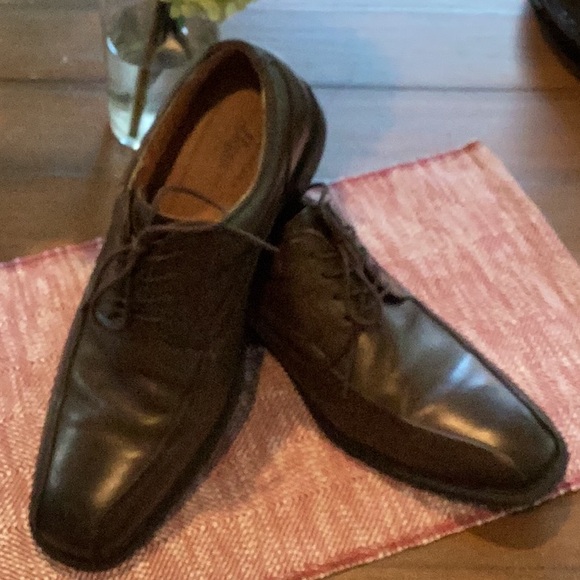 MENS CHOCOLATE BROWN LOAFERS size 10 - Picture 2 of 3